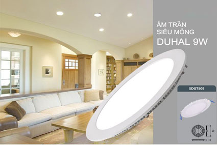 Lý do nên chọn đèn LED âm trần downlight Duhal 